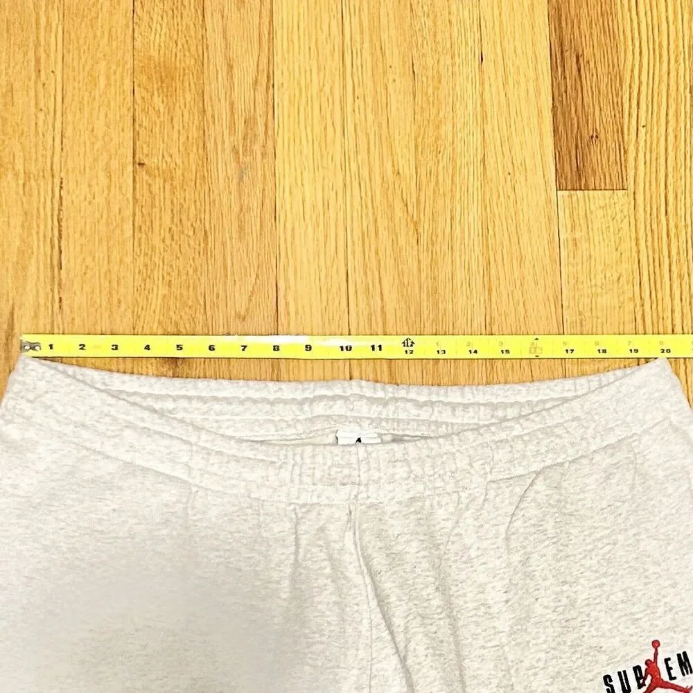 Supreme x Air Jordan Men’s Size 3XL Ash Grey Heavyweight Sweatpants Joggers